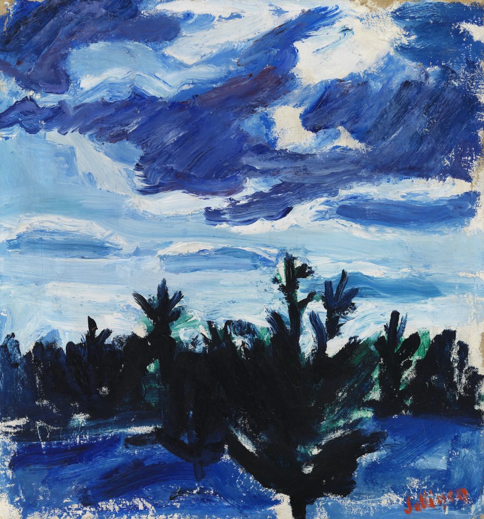 Tyko Sallinen: Kevättalvi, 1914. Ateneumin taidemuseo. Kuva: Kansallisgalleria / Yehia Eweis.