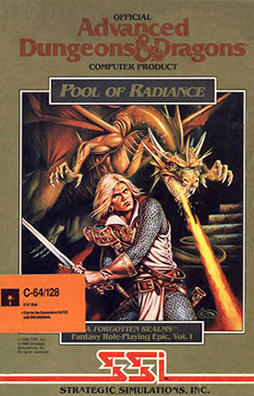 Pool of Radiance, Cover Art