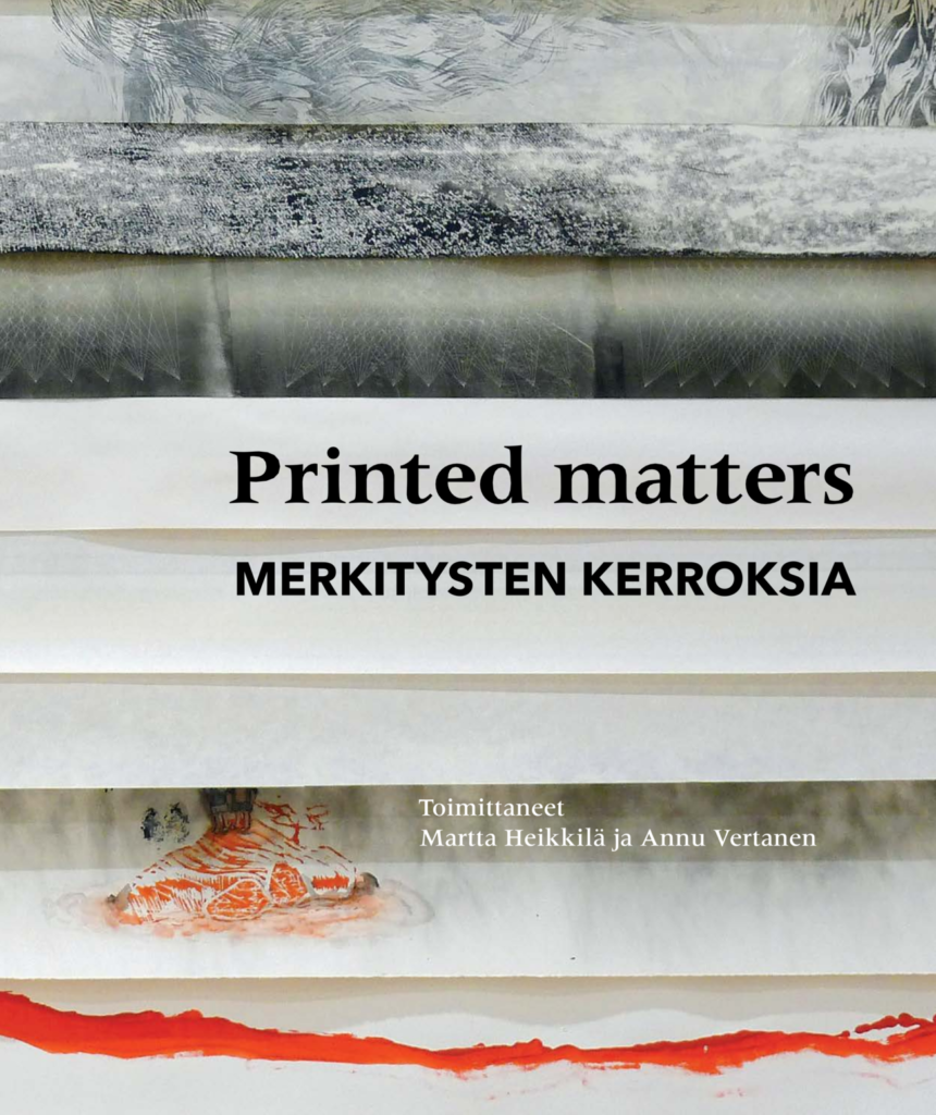 Printed Matters -kirjan kansi